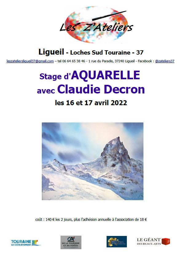 Stage Ligueil, Touraine, 16 et 17 avril @ Ligueil | Ligueil | Centre-Val de Loire | France