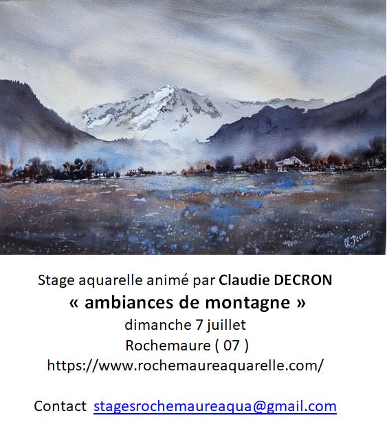 Stage à Rochemaure